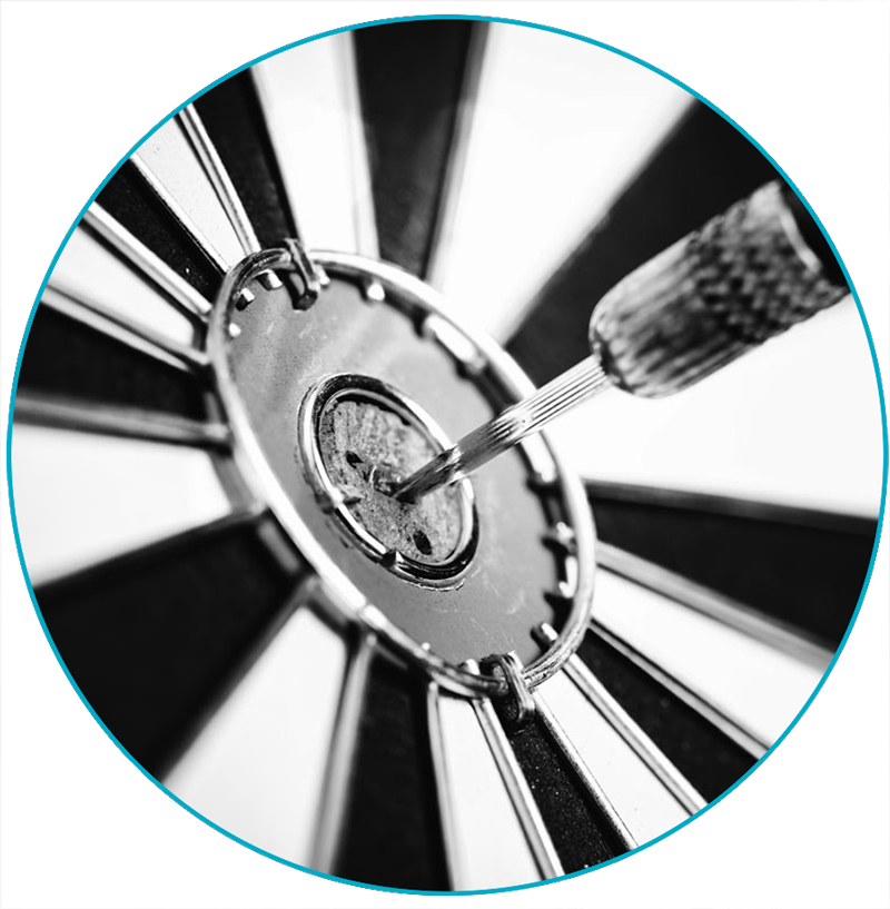 Expertise, Stategy and purpose hitting the bullseye